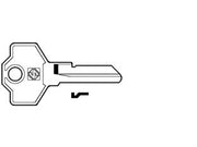 CHIAVI PER CILINDRI GIUSSANI 5 SPINE PICCOLE GS1- - GS1 DX - 10 pezzi SILCA
