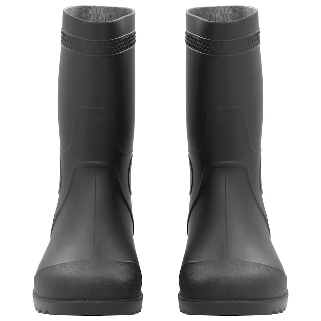 Stivali da Pioggia Neri Misura 46 in PVC