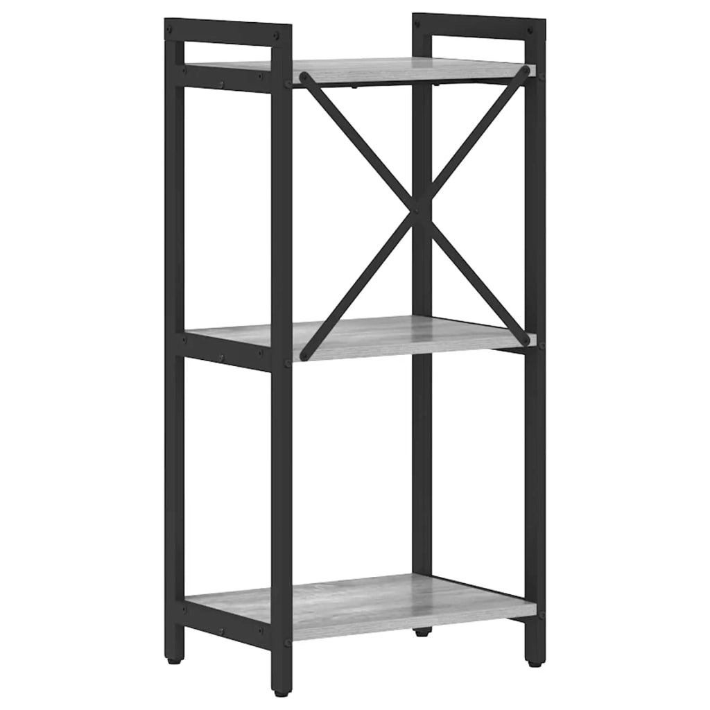 Libreria Grigio sonoma 40 x 30 x 85 cm Legno multistrato 868368