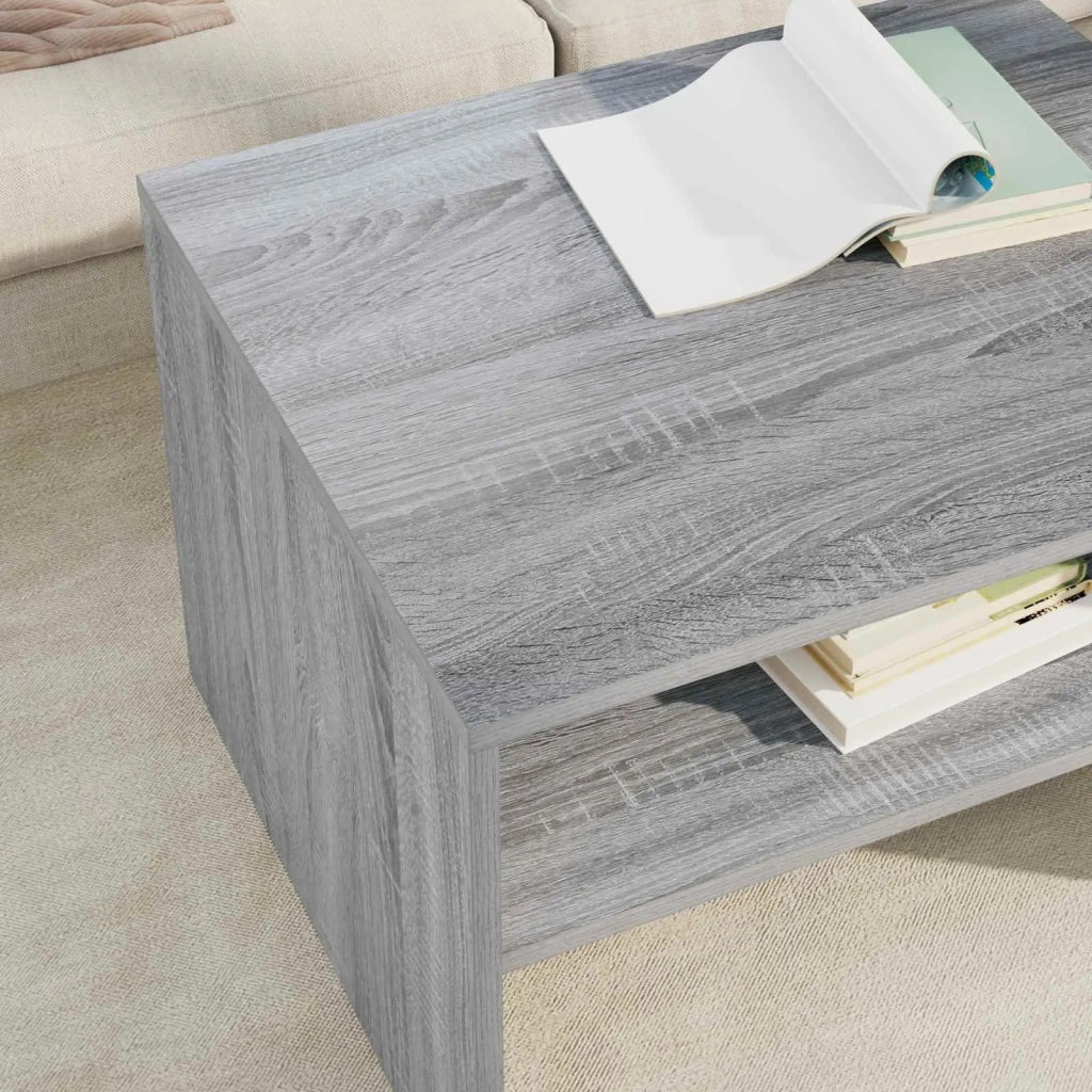 Tavolino da salotto Grigio Sonoma 60 x 50 x 40 cm 8000273