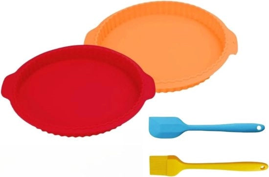 Set di Cottura per Diversi Desserts, Incl. Spazzola per Cottura e Cucchiaio
