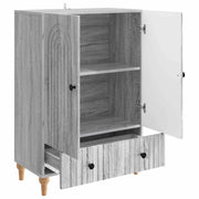Credenza | Madia | Buffet da pranzo | Armadio da pranzo Grigio Sonoma 66 x 34,5 x 95 cm Legno ingegnerizzato