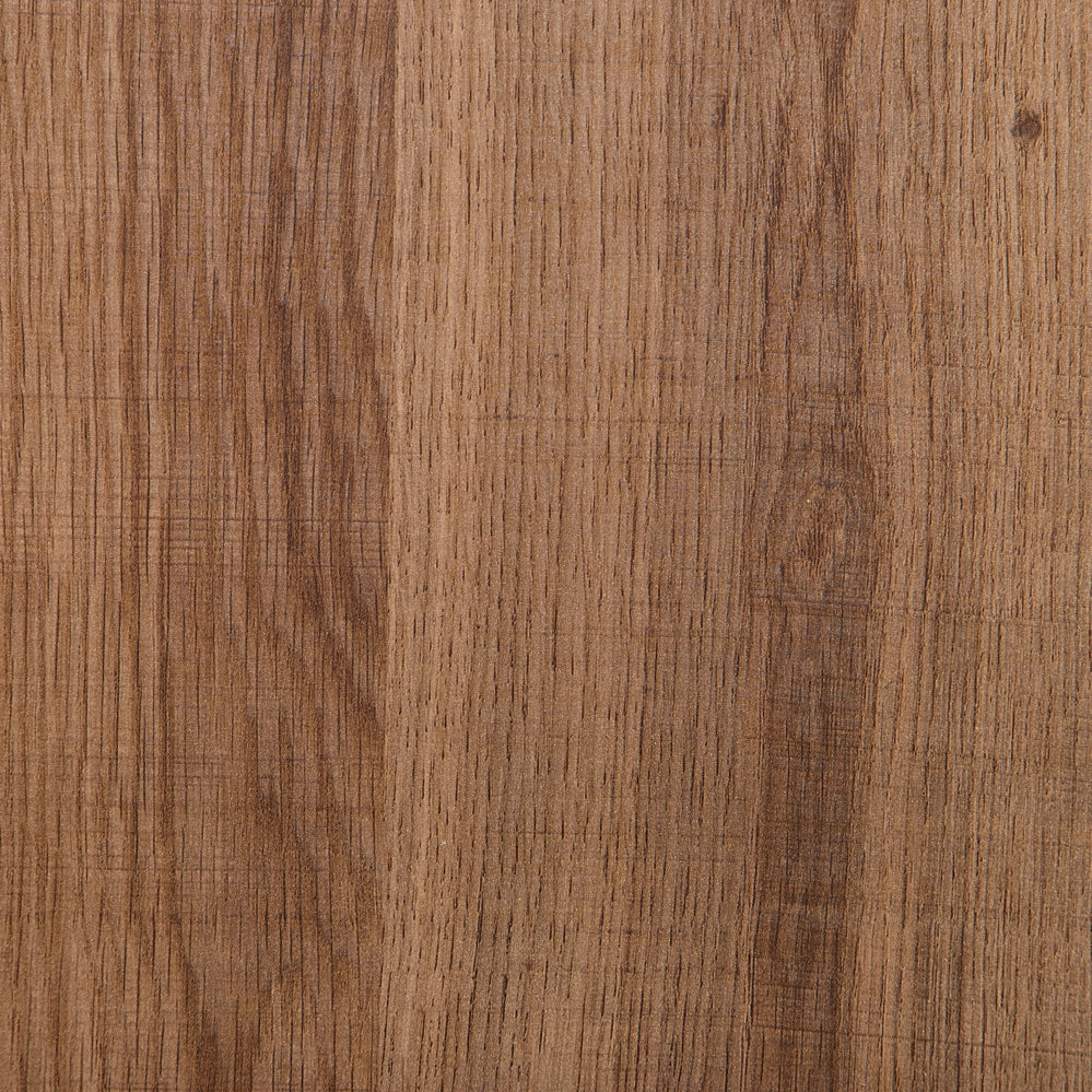 Tavolino da caffè in legno marrone 120 x 60 cm gambe a forcina in metallo Nero piano rettangolare con bordi rialzati soggiorno