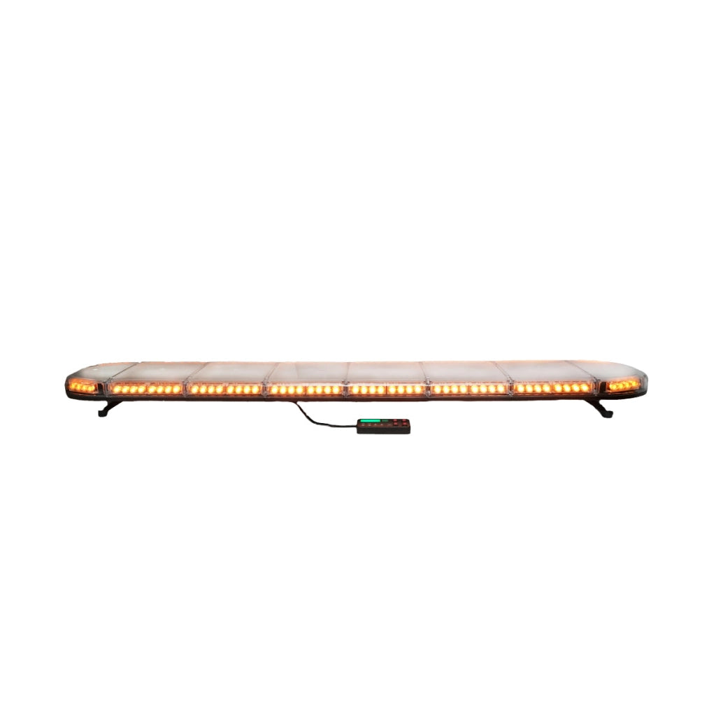 Barra luminosa rotante 12-24V con luce gialla 1750x275x125mm Breckner Germany