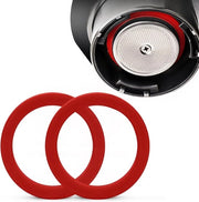 Pakkingenset a doppio 8 mm in silicone, adatto per la testa della macchina per espresso Gaggia/filtro portatile, rosso