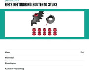 Accessori per catena 4.9MM - 10 pezzi - Leggero - Acciaio inossidabile - Duraturo - Facile da installare - Aspetto moderno - Bottini per catena