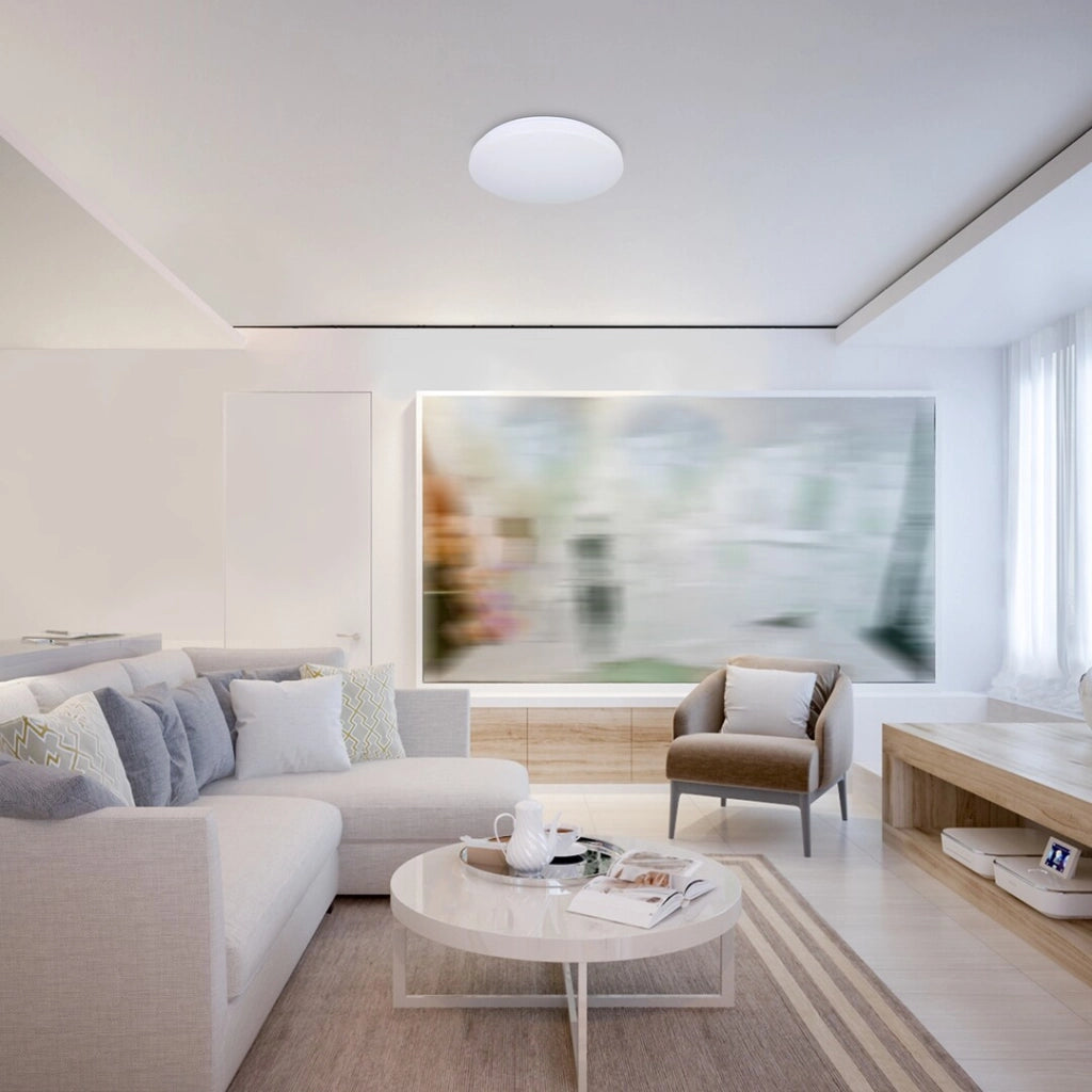 Plafoniera LED RGB smart 31cm 24W bianca Rabalux Cerrigen