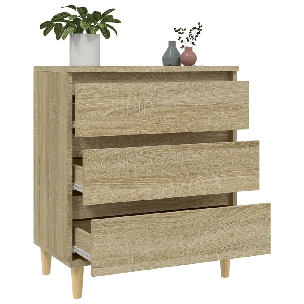 Credenza Rovere Sonoma 60x35x70 cm in Legno Multistrato cod mxl 27281
