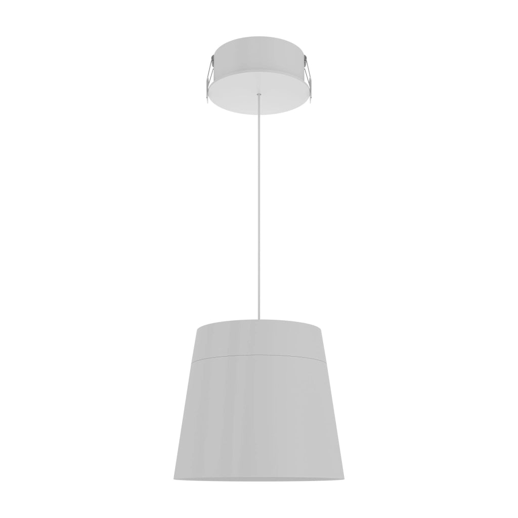 Lievo Lampada a Sospensione LED Serie Space 15W Fascio 38° Tecnologia Switch Bianco Opaco CCT Selezionabile 2700K 3200K 4000K CRI>93 UGR<19
