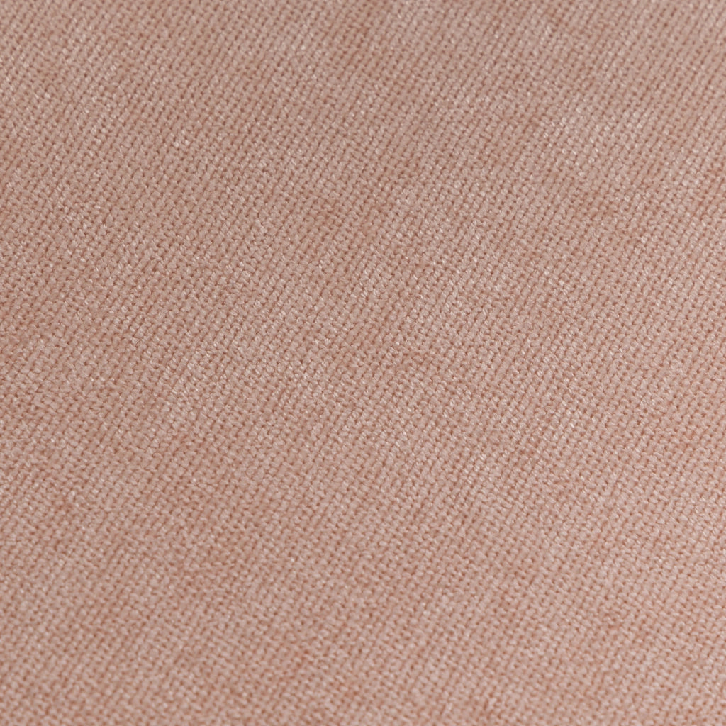 Sedia da pranzo girevole con schienale ergonomico e cuscino imbottito, in lino Rosa