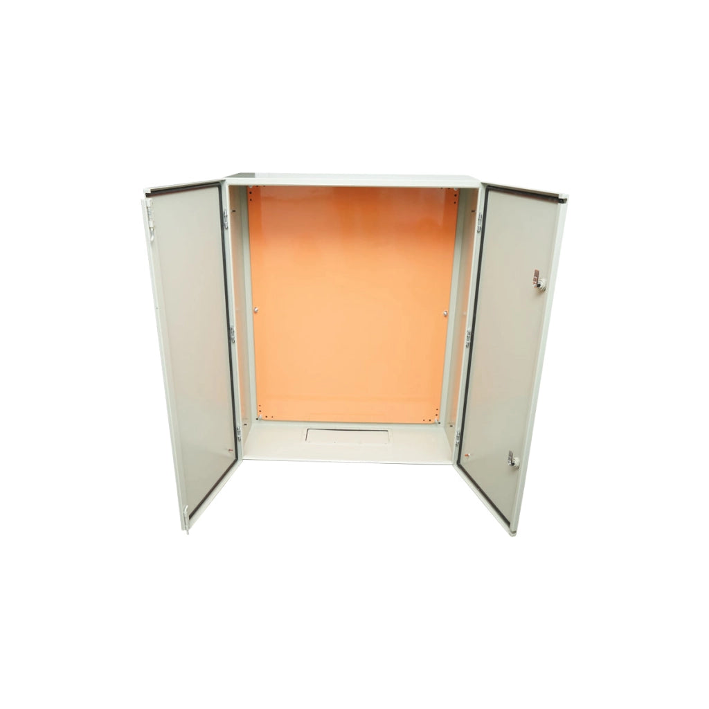 Quadro elettrico metallico con controquadro, PT 1000x800x300mm, IP65