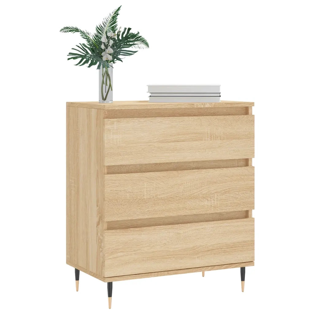 vidaXL Credenza Rovere Sonoma 60x35x70 cm in Legno Multistrato
