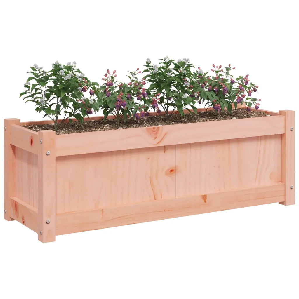Fioriera da Giardino 90x31x31 cm in Legno Massello di Douglas 837455