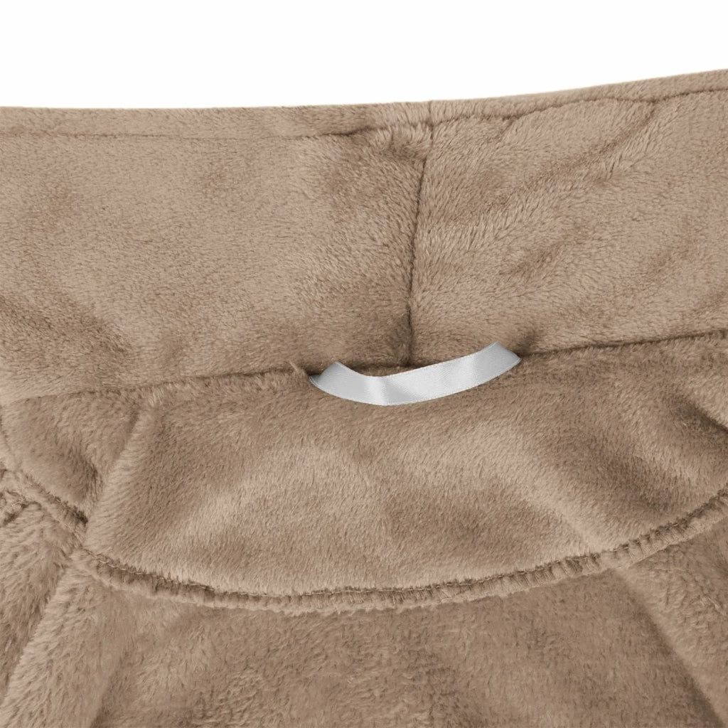 Accappatoio senza Cappuccio Cammello xxxl Flanella CFW5042351
