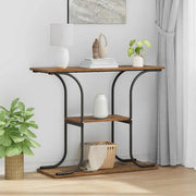 vidaXL Tavolo consolle Legno vecchio 101 x 35 x 80.5 cm
