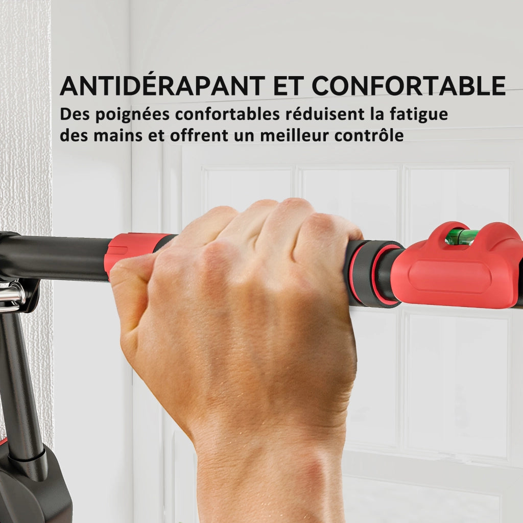 Barra per Trazioni ¨C zephmum ¨C Regolabile 80-110 cm, Nero