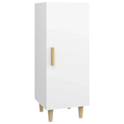 Credenza | Madia | Buffet da pranzo | Armadio da pranzo Bianca 34,5x34x90 cm in Legno Multistrato
