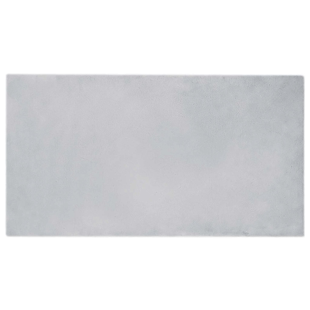 Tappeto antiscivolo in sintetica di coniglio OLITE Grigio 42021676