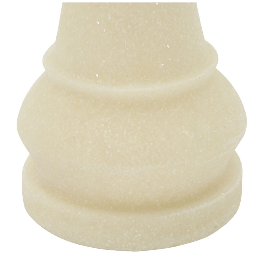 Scultura Scacchi 1, Bianco, Poliresina, 13x13x41 cm