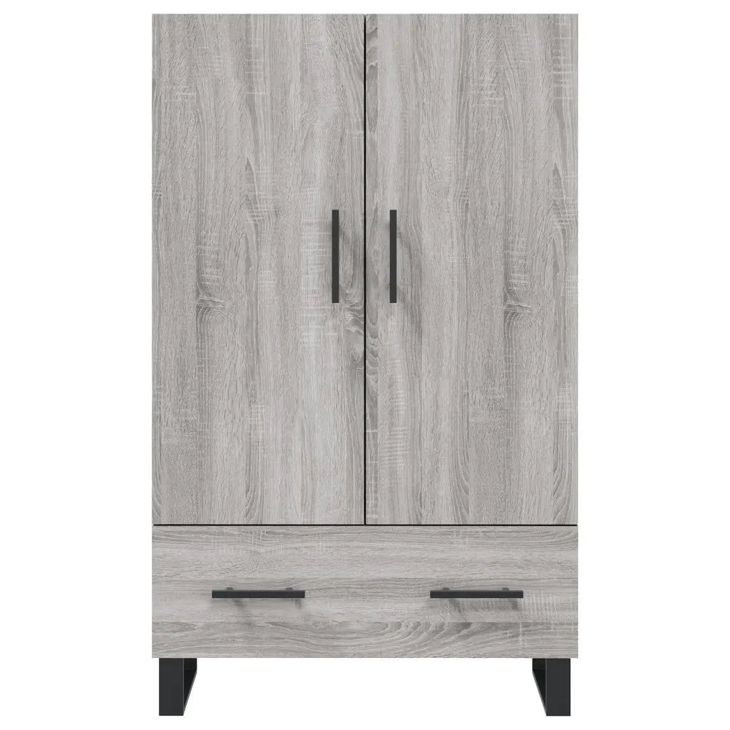 Credenza-Buffet-Armadio da cucina Grigio Sonoma 69,5x31x115 cm in Legno Multistrato 197765