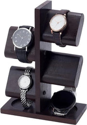 Orologio da Parete in Legno con Display e Cinturino, Custodia per Oreficeria per Uomo - Regalo per il Papà
