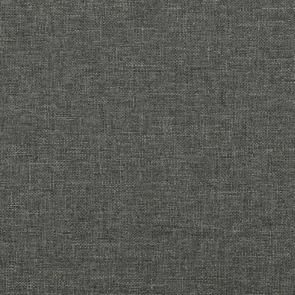 Letto a Molle Materasso e LED Grigio Scuro 120x190cm in Tessuto 3270198