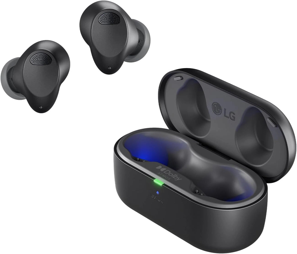 Electronics TONE Free T90S Auricolari Bluetooth In-Ear con Dolby Atmos, tecnologia MERIDIAN, cancellazione attiva del rumore (ANC) e igienizzazione UVnano+, Nero, TONE-T90S.AEUSLBK
