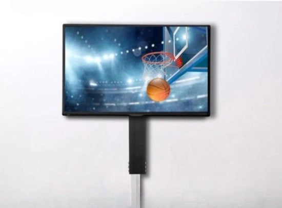 Tv Elevatore con Cassettina Elettrica - Sostegno per TV - Braccio di Sostegno Regolabile in Altezza