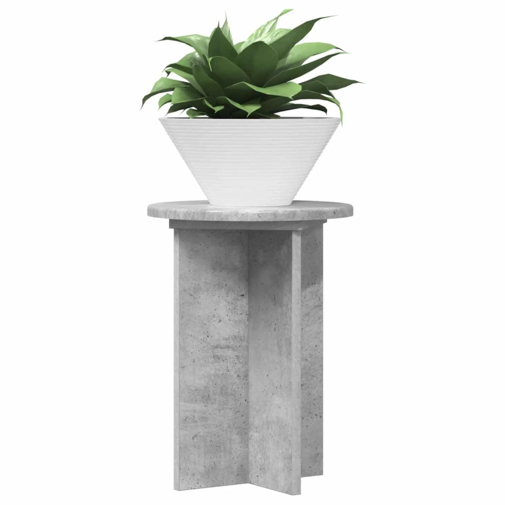 Supporto per piante 2 pcs Grigio Cemento Ø29,5 x 40 cm