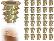 Accessori di fissaggio a viti - 30 pezzi - Viti a villoso - Viti a villoso con dado - Fitting a viti a villoso - Viti a viti a villoso - M5 x 10 mm - Accessori di fissaggio per viti a villoso