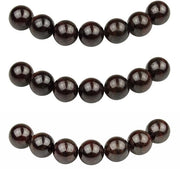 Kralen per 10mm 35 pezzi granaato rosso con foro per catenina pietre naturali da collana e gioielleria