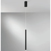 LAMPADARIO LED PYPE 5W D.6X200CM 3-4-6500K NERA.