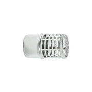Fumaiolo terminale  eco pellet  per tubi pellet innesto m maschio, diametro 80mm