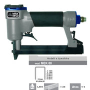 Trade Shop - Fissatrice Pneumatica Ro-ma 5-6 Atm Mek80 Professionale Aria Compressa Maestri -