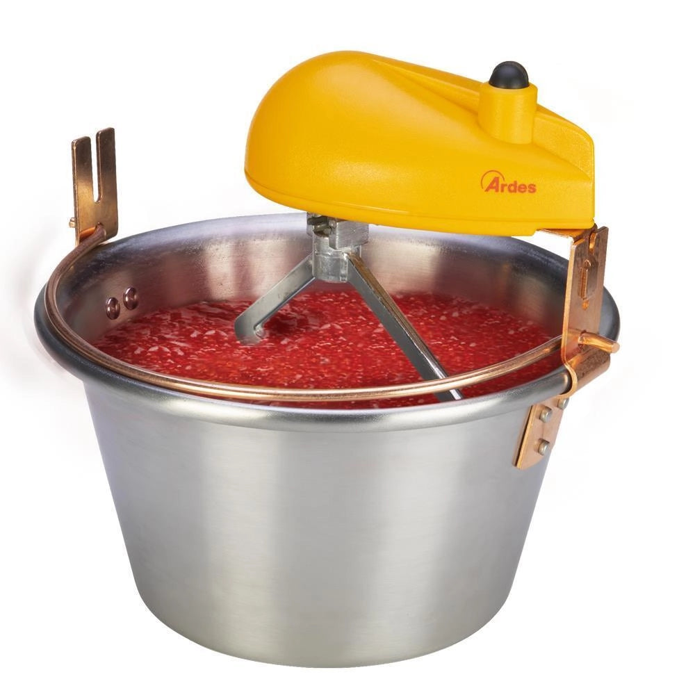 Ardes AR2481 sbattitore Sbattitore con base 15 W Rame, Stainless steel, Giallo