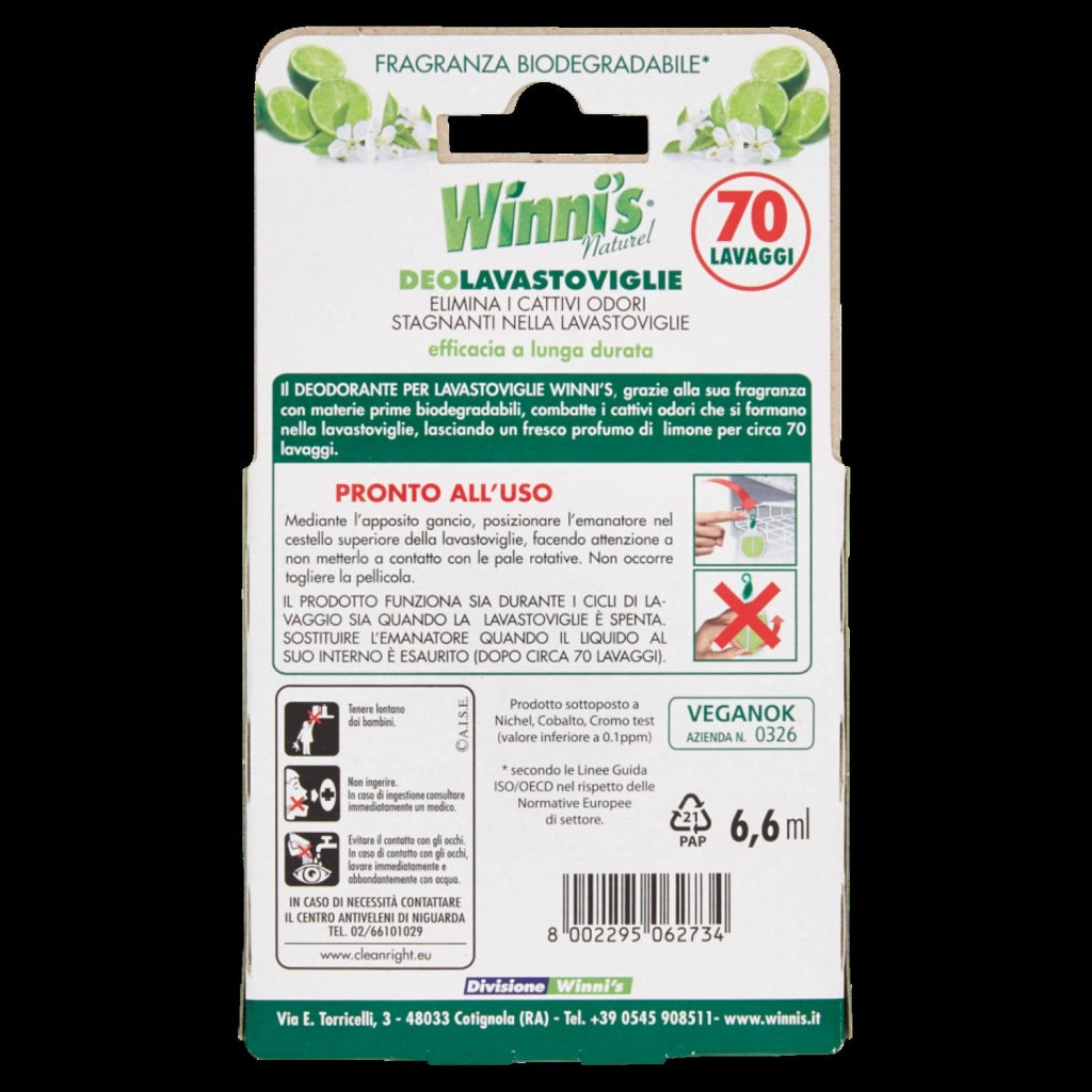 WINNI'S NATUREL DEO LAVASTOVIGLIE AL TIMO 70 LAVAGGI