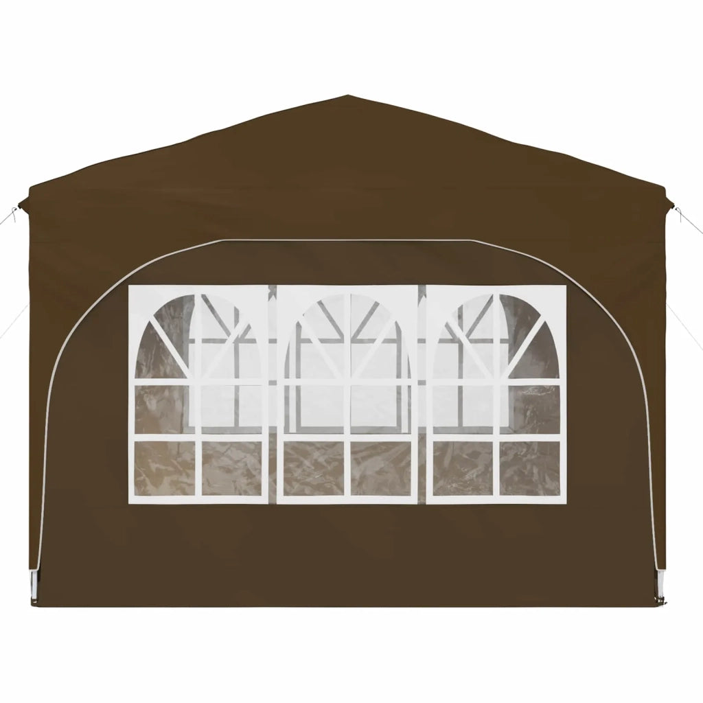Tenda per feste a pop-up-Gazebo 290 x 290 x 245 cm Tortora 223000