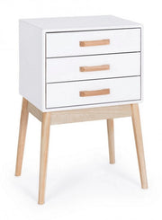 Cassettiera Legno Bianco Moderna da Interno - EXCEPTIONAL