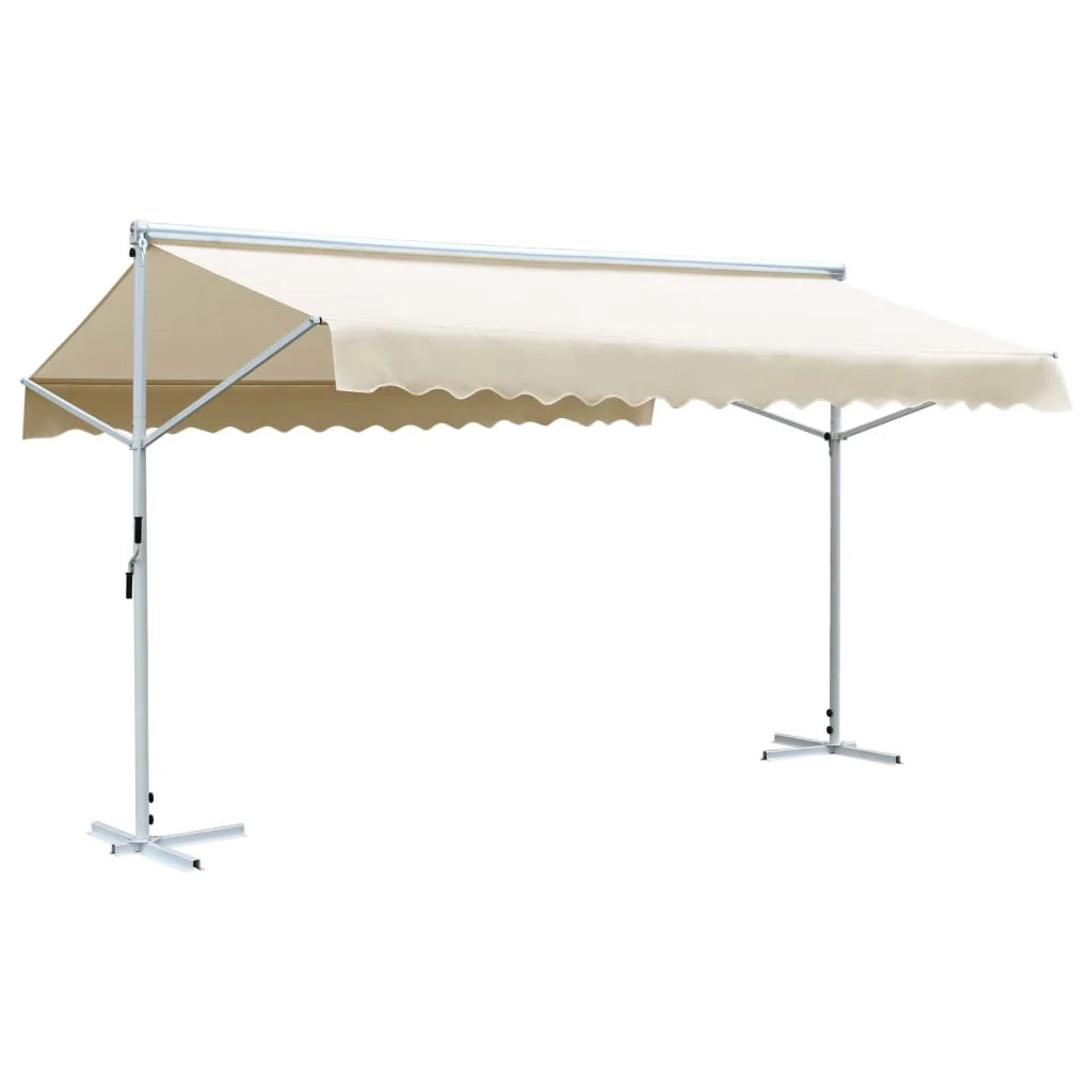 Tenda da sole autoportante 500 x 300 cm color crema 02_0007481