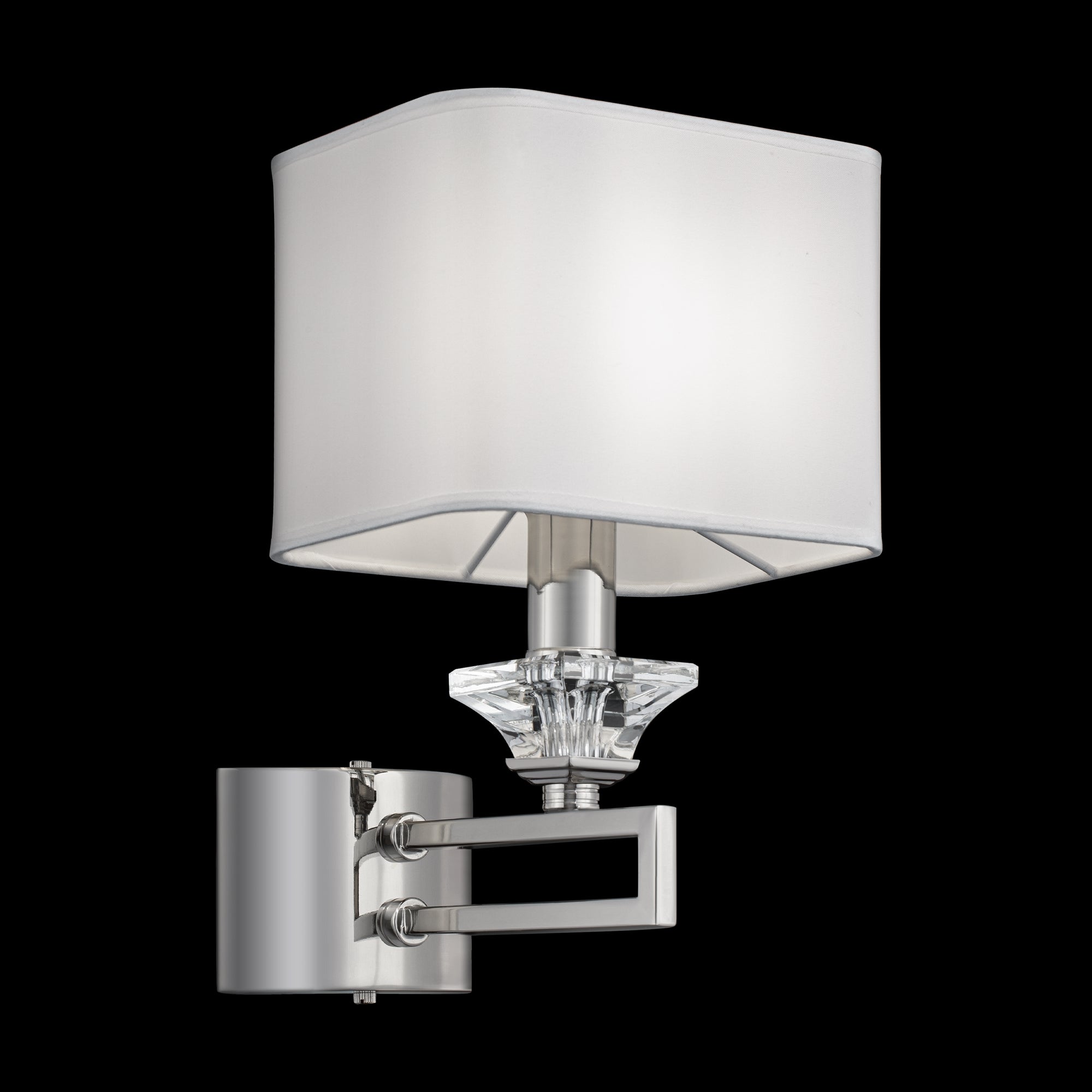 Lampada da parete Neoclassic in Metallo Ontario Cromo