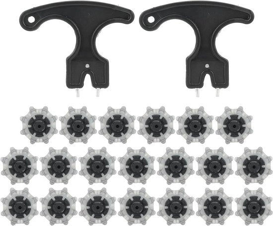 Set di Spicchi Anti-Slittamento per Golf - Accessori per Scarpe da Golf