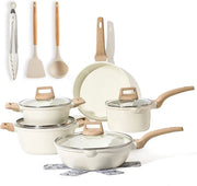 Set di pentole / pannini non-stick, set di padelle, PFAS libero, resistente al lavastoviglie