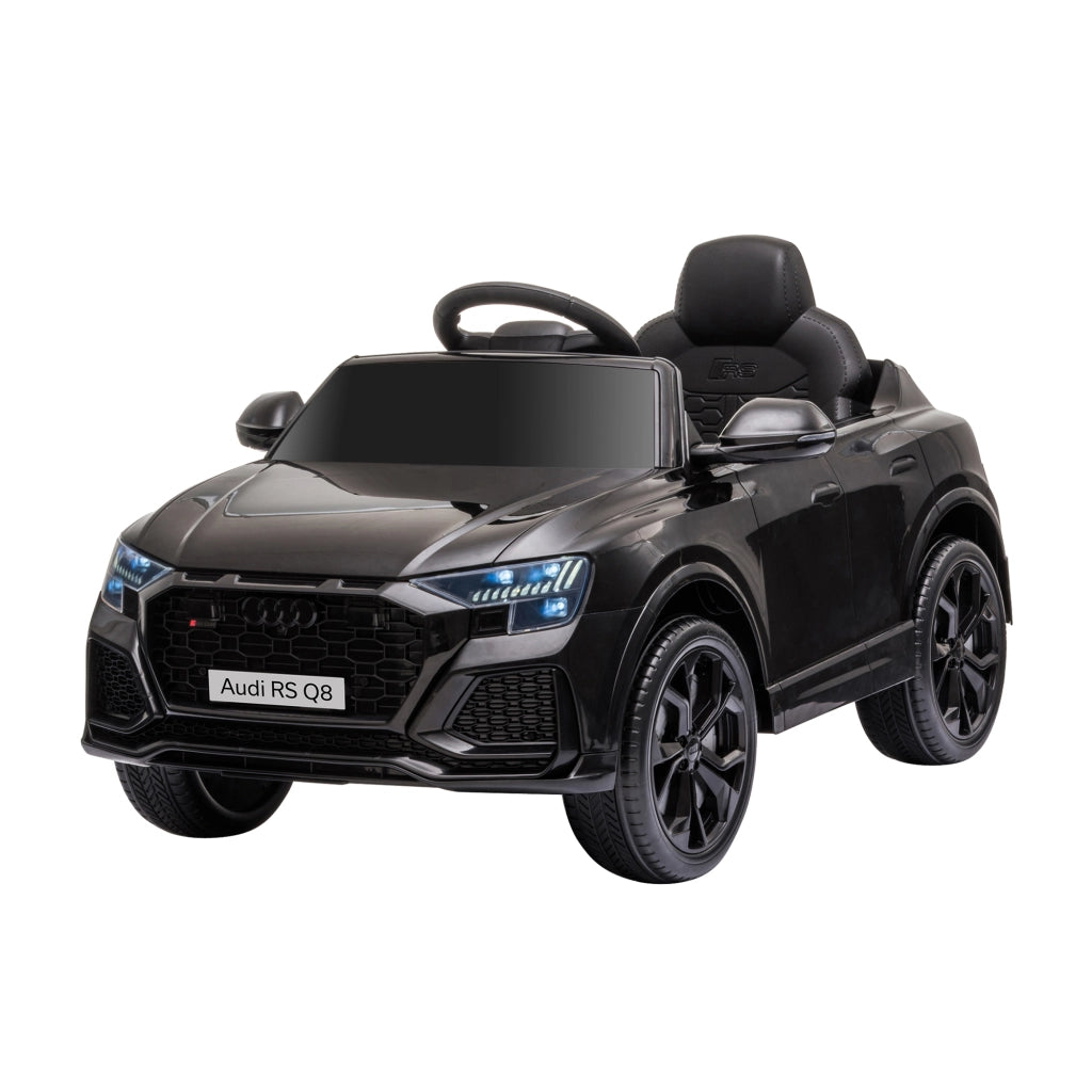 Auto elettrica per bambini Audi RS Q8 ¨C zephmum ¨C Nero