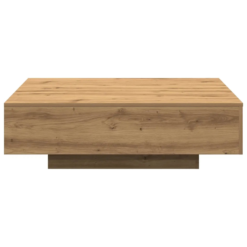 Tavolino da salotto Rovere artigianale 100 x 100 x 31 cm 863004