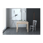 KIT TAVOLO LIBRO 90X90/180 CM OLMO- AZUR LINE- 1,0 pz