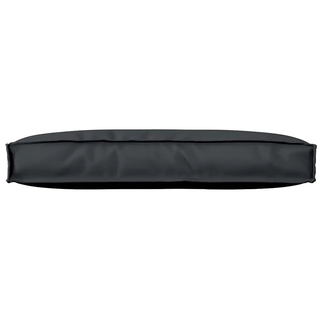 Cuscino Nero 80 x 40 x 12 cm Tessuto Oxford 42001532