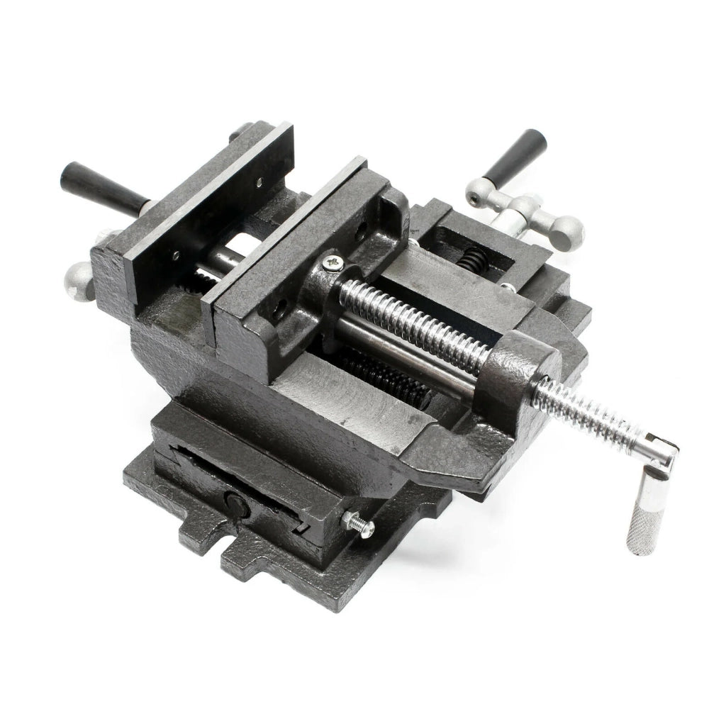 Morsa per fresatura a 2 assi 150 mm trapano per maschiatura tavola trasversale macchina da banco 16_0000315