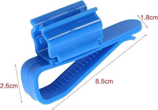 Accessorio multifunzionale per acquario - supporto slang per acquario con fissaggio per pompa acquario - accessori per acquario in plastica