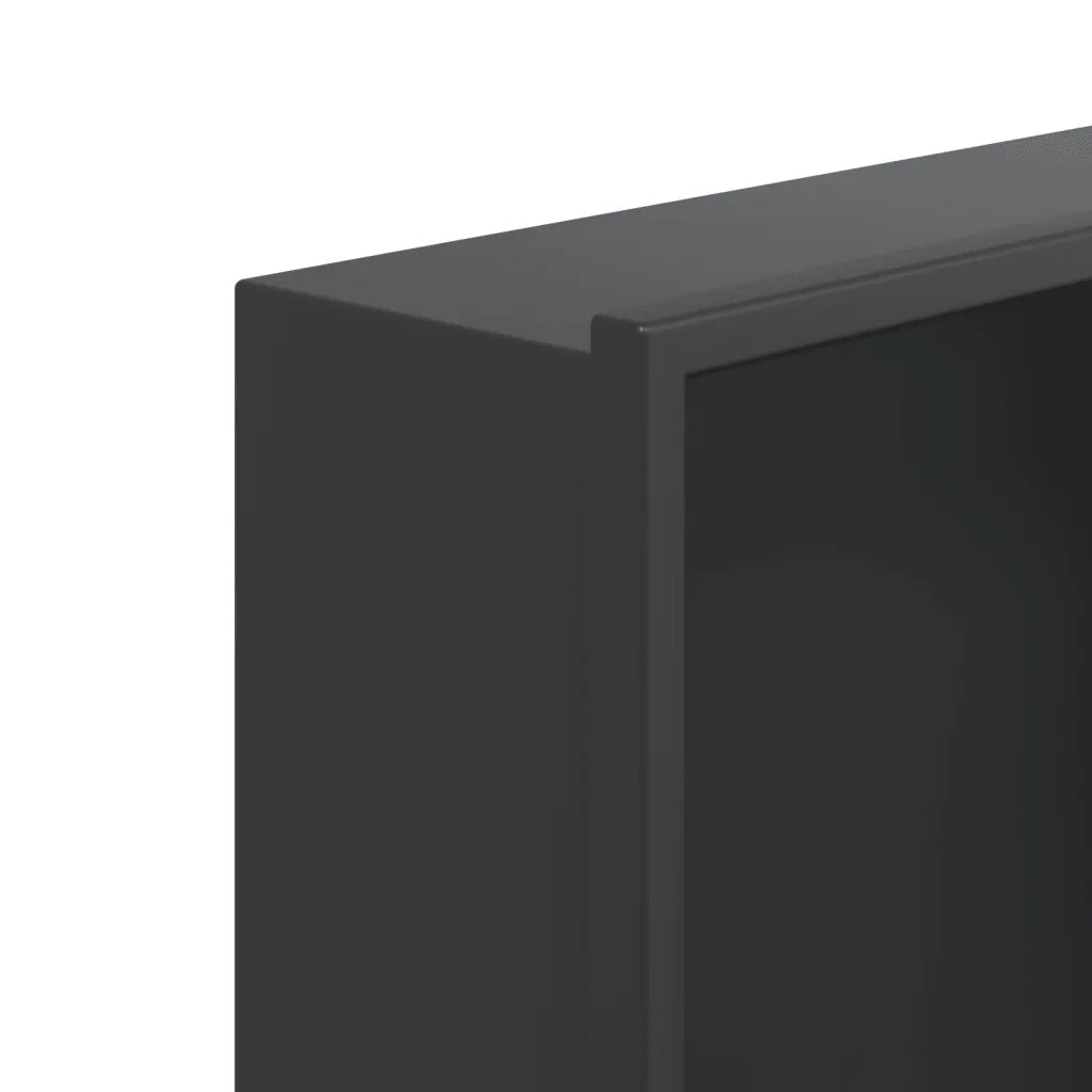 Nicchia per Doccia Nero Opaco 32x62x9cm in Acciaio Inox CFW7796087