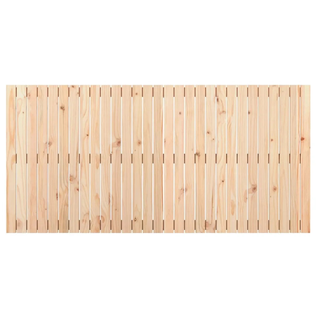 Testiera da Parete 185x3x90 cm in Legno Massello di Pino 824913